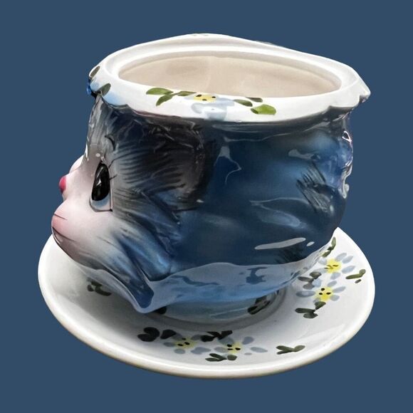 Vintage 1950s LEFTON Miss Priss Jam/Jelly With Attached Underplate 1515 - Picture 2 of 6